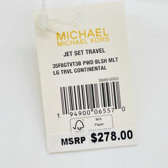 Michael Kors Large Continental Wallet Wristlet - Picture 10 of 10